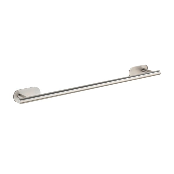 Klijuojamas iš nerūdijančio plieno rankšluosčio laikiklis matinės sidabrinės spalvos Orea Uno – Wenko-image-3