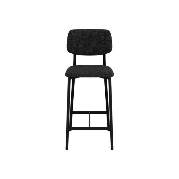 Tamsiai pilkos spalvos iš audinio baro taburėtės 2 vnt. (sėdynės aukštis 68,5 cm) Alison – Actona-image-3