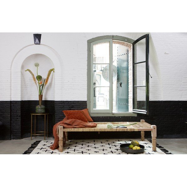 Bronzos spalvos žalvarinis šoninis staliukas BePureHome Goddess, ⌀ 45,5 cm-image-1