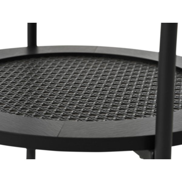 Apvalios formos šoninis stalas ø 50 cm Pensacola – Unique Furniture-image-2