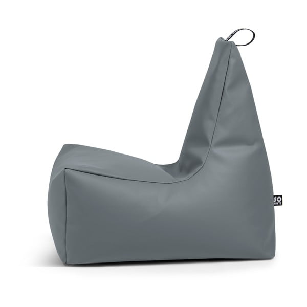 Tamsiai mėlynos spalvos iš dirbtinės odos vaikiškas sėdmaišis Icy M – So Soft?-image-2