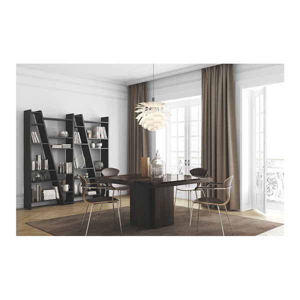 Matinė juoda knygų lentyna TemaHome Delta-image-2