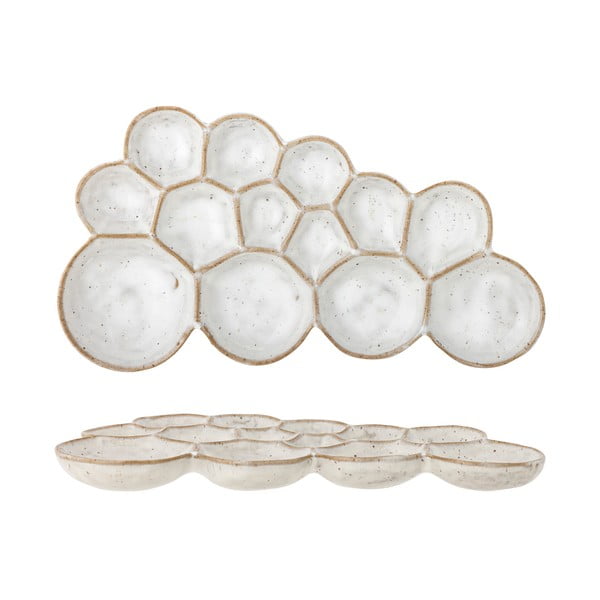 Iš molio dekoratyvinis padėklas 13x24.5 cm Parel – Bloomingville-image-3