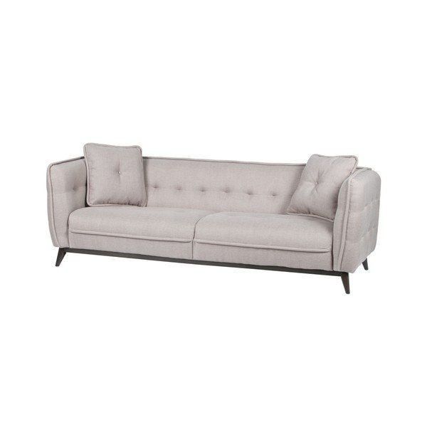 Šviesiai smėlio spalvos trijų vietų sofa "De Eekhoorn Charm-image-1