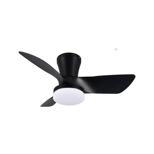 Juodos spalvos lubinis šviestuvas LED Randers – Reality