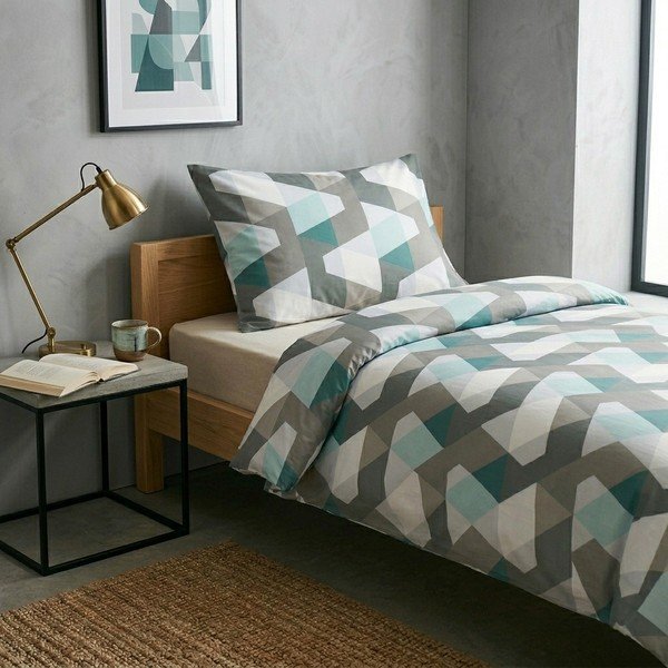 Iš medvilnės viengulė patalynė 140x200 cm Leopold – Cotton House-image-1