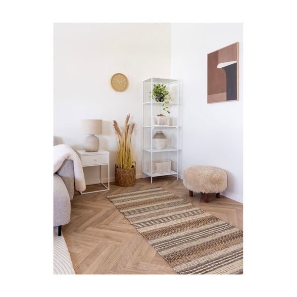 Iš tekstilės krepšiai 2 vnt. 38x25,5x18 cm Arese – House Nordic-image-1
