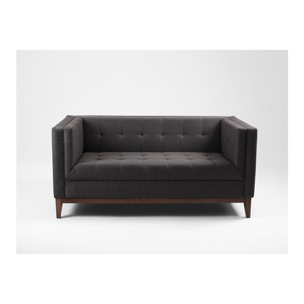 Antracito pilkos spalvos dviejų vietų sofa "Custom Form By Tom-image-2