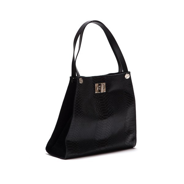 Odinė rankinė Anna Luchini 8038 Nero-image-1