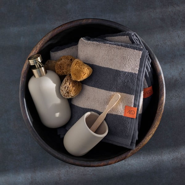 Kreminės keramikos tualeto šepetys Lotus - Mette Ditmer Denmark-image-2