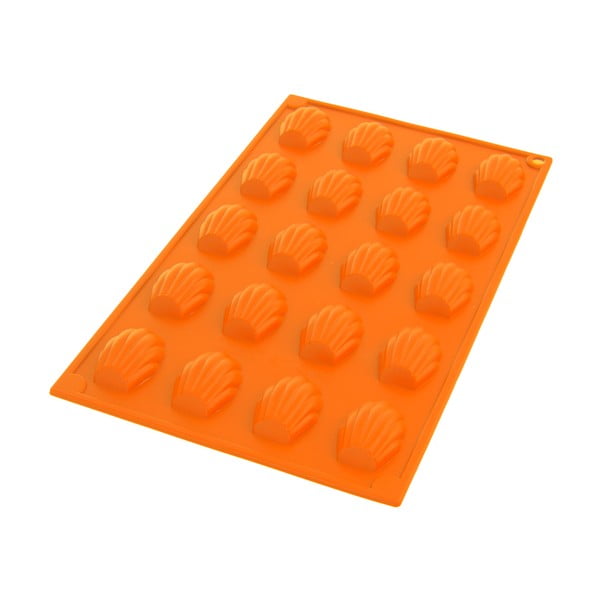 Iš silikonas skirta prancūziškiems keksiukams kepimo forma 17,5x29,5 cm – Orion-image-3
