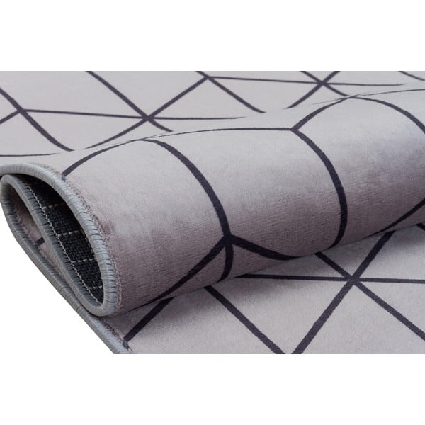 Pilkas plaunamas kiliminis takelis 300x100 cm - Vitaus-image-3