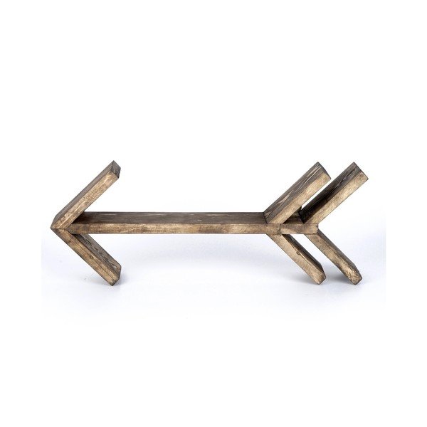 Medinė sieninė lentyna Arrow-image-2