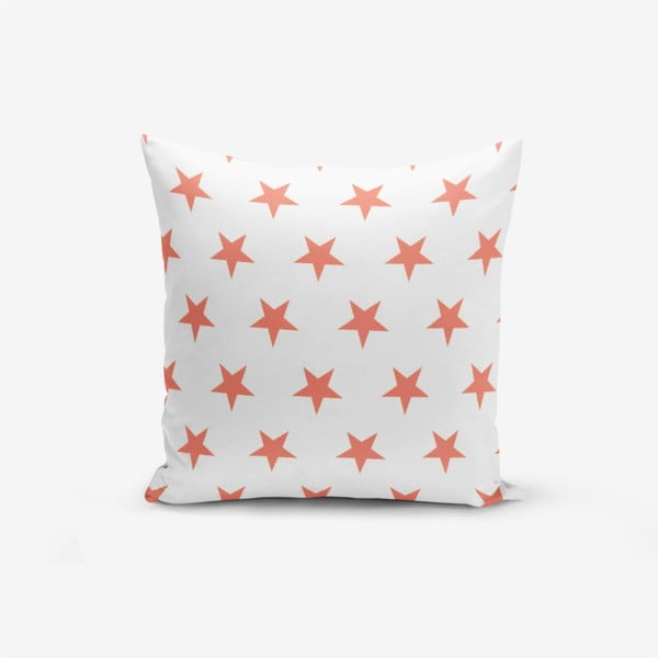 Minimalistiniai pagalvėlių užvalkalai Granatų žvaigždė, 45 x 45 cm