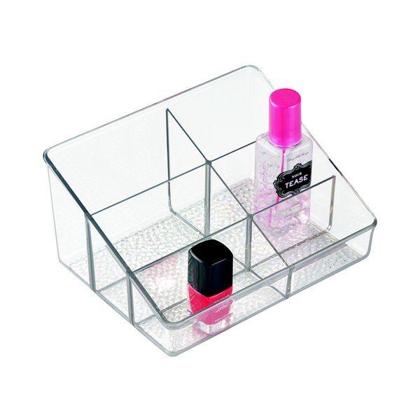 Dėžutė su skyriais daiktams iDesign Rain Vanity-image-3