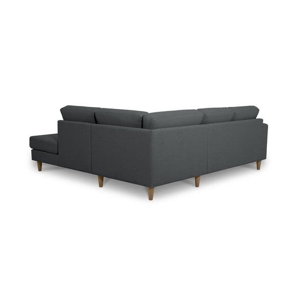 Kampinė sofa antracito spalvos (su dešiniuoju kampu) Focus – Scandic-image-3