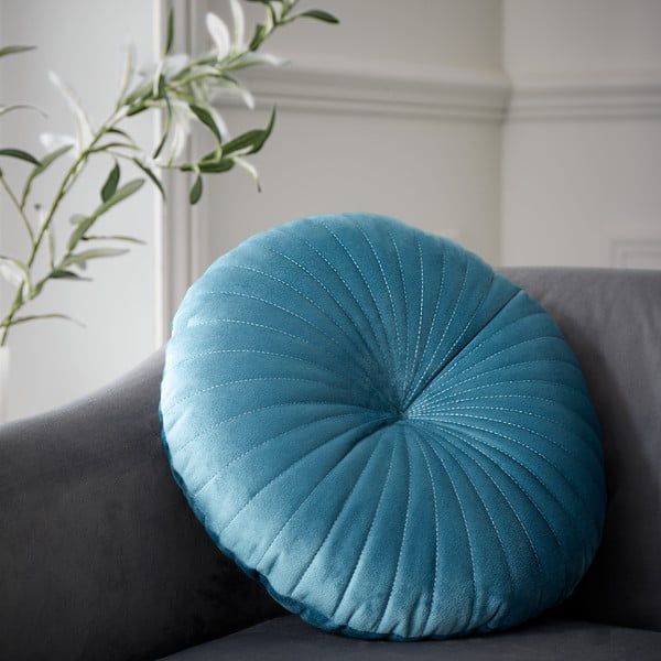 Iš velveto dekoratyvinė pagalvėlė ø 40 cm Round Soft Touch – Catherine Lansfield-image-1
