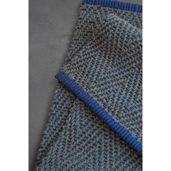 Tamsiai žalios spalvos iš džiuto kilimas 70x150 cm Notes – Mette Ditmer Denmark-image-4