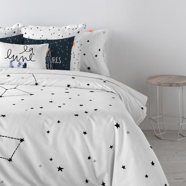 Medvilninis antklodės užvalkalas Blanc Constellation, 240 x 260 cm-image-1