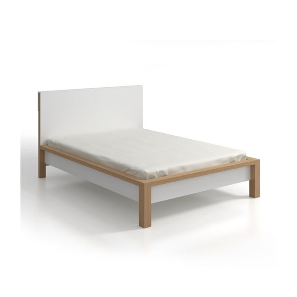 Pušies dvigulė lova su daiktadėže SKANDICA InBig, 160 x 200 cm