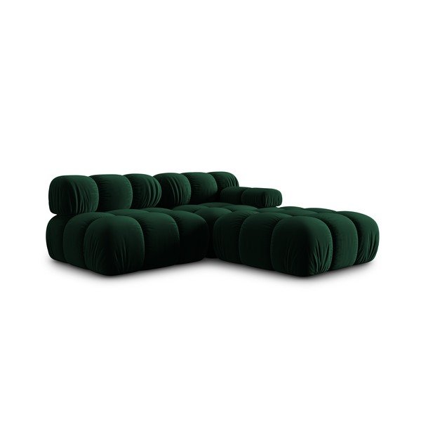 Sofa žalios spalvos iš velveto 282 cm Bellis – Micadoni Home-image-4