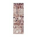 Rudos spalvos virtuvės kilimas Hanse Home Delicious Coffee, 67 x 180 cm