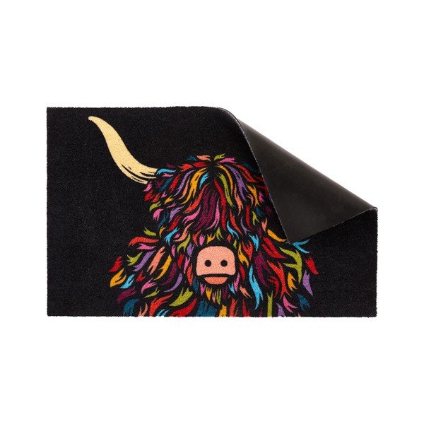 Grindų kilimėlis 40x60 cm Highland Cow – Artsy Doormats-image-3
