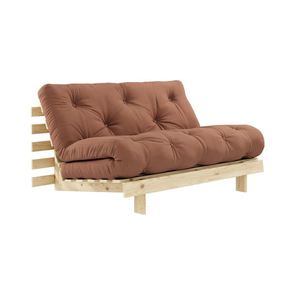 Sulankstoma sofa Karup Design Roots Raw/Clay Brown