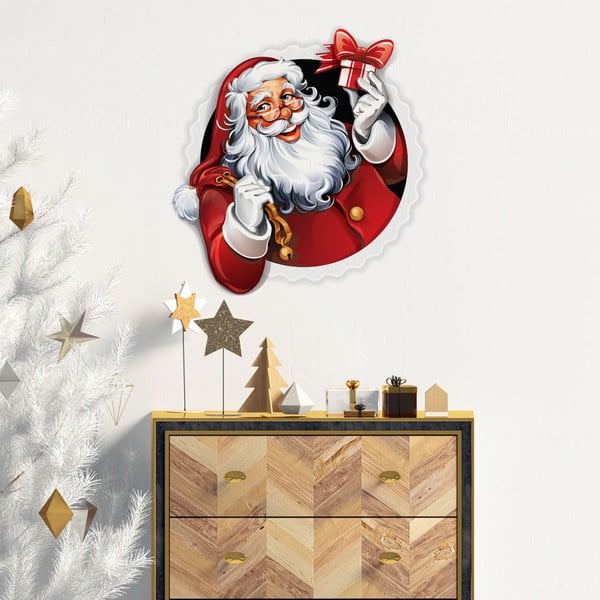 Kalėdų lipdukas Ambiance Santa Claus dizainas