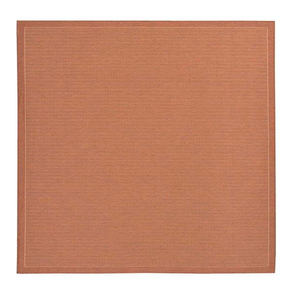 Oranžinis lauko kilimas Floorita Tatami, 200 x 200 cm