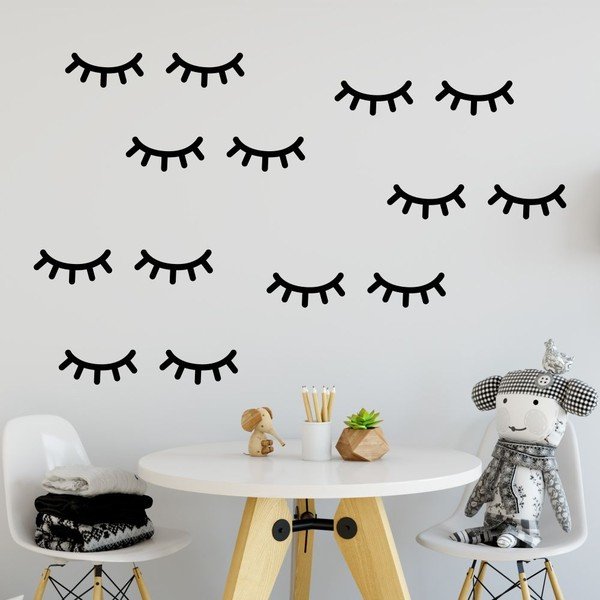 Juodų lipdukų rinkinys North Carolina Scandinavian Home Decors Fancy