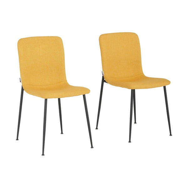 2 geltonos valgomojo kėdės Faye - Støraa-image-3