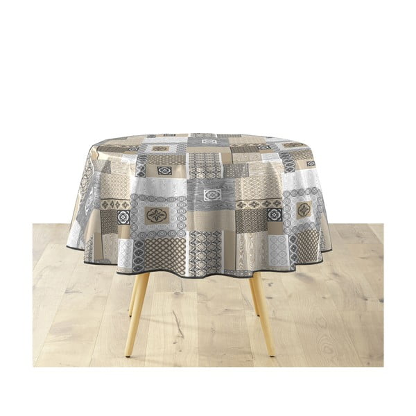 Iš PVC staltiesė galima plauti ø 160 cm Costa – douceur d'intérieur