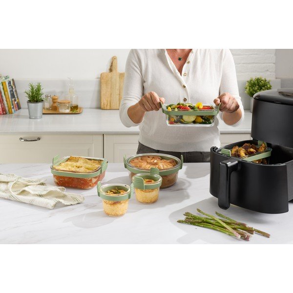 Stiklinė kepimo forma 20,5x19,5 cm – Lékué-image-2