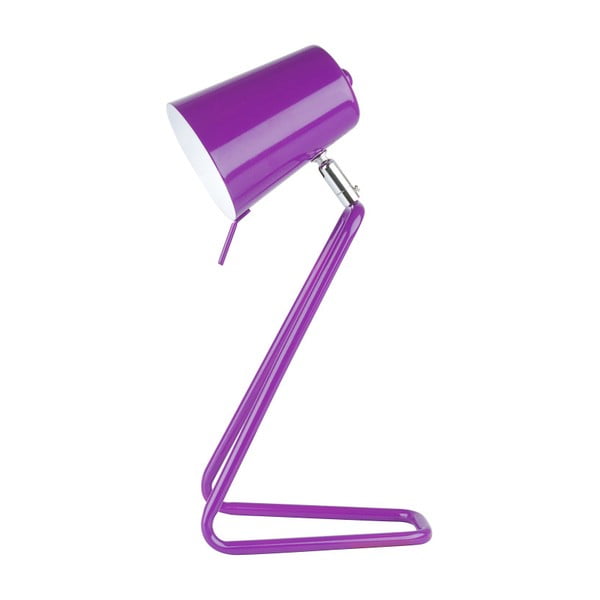 Violetinės spalvos "Leitmotiv" stalinis šviestuvas Z