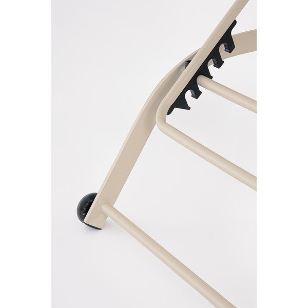 Natūralios spalvos metalinis sodo šezlongas Taylor – Bizzotto-image-4