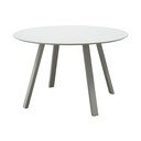 Iš metalo apvalios formos sodo valgomojo stalas ø 120 cm Auke – WOOOD
