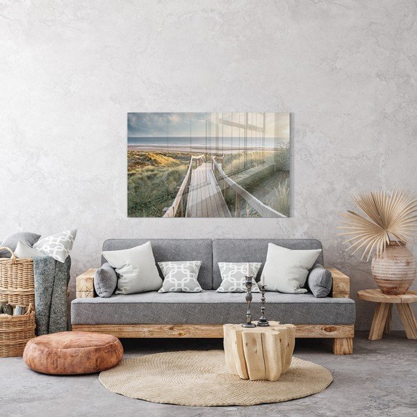 Stiklinis paveikslas Styler Sunset, 70 x 100 cm-image-1