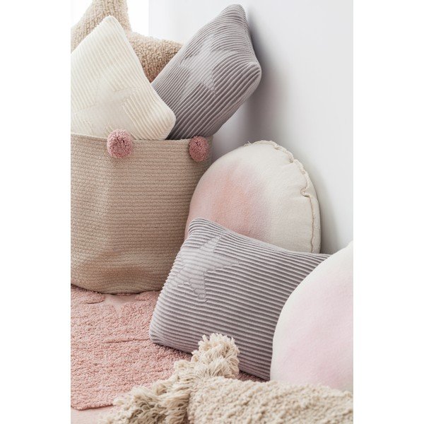 Iš tekstilės vaikiškas krepšys kreminės spalvos ø 30x30 cm Bubbly – Lorena Canals-image-2