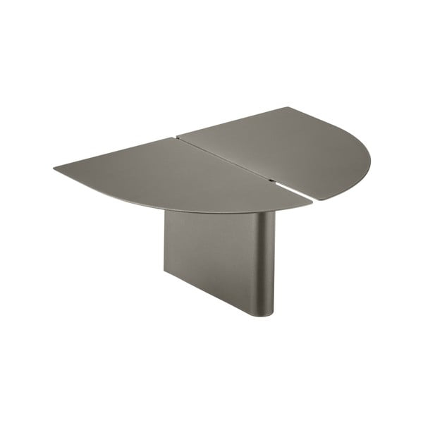 Pilkos spalvos iš plieno sieninė lentyna 30 cm Oru – Blomus-image-3