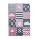 Vaikiškas kilimas rožinės spalvos/pilkos spalvos 160x230 cm Kids – Ayyildiz Carpets