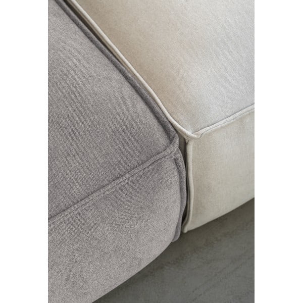 Kampinė sofa šviesiai pilkos spalvos (su dešiniuoju kampu) Flex Felix – Miuform-image-4