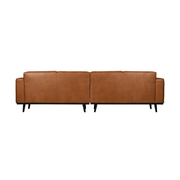 Rudos spalvos iš dirbtinės odos sofa 280 cm Statement – WOOOD-image-4
