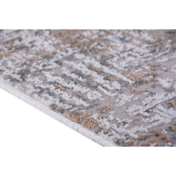 Iš medvilnės laiptų kilimėlių rinkiniai pilkos spalvos/smėlio spalvos 16 vnt. 25x65 cm Milano Bej – Vitaus-image-2