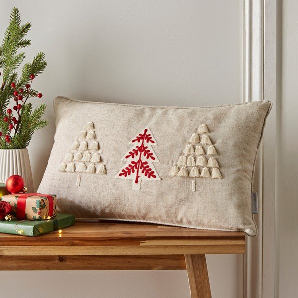 Dekoratyvinė pagalvėlė su Kalėdų motyvais 30x50 cm Christmas Tree - Catherine Lansfield-image-1
