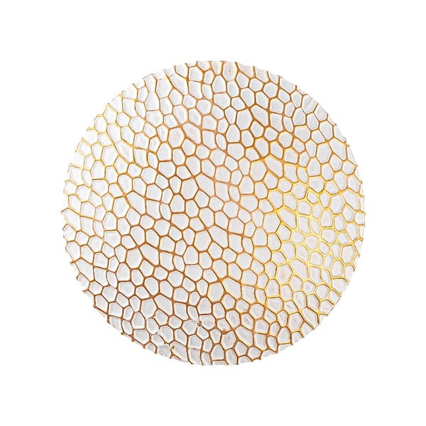 Sieninė lempa baltos spalvos/auksinės spalvos LED ø 21 cm Yosma – Opviq lights-image-3