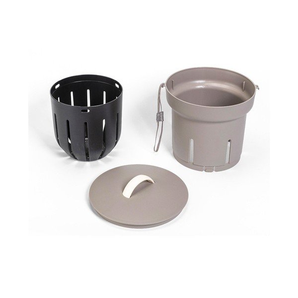Taupe spalvos komposto dėžė – Plastia-image-2