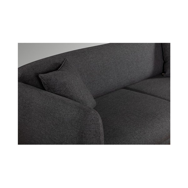 Tamsiai pilka išskleidžiama sofa Pandia Home Mallorca-image-3