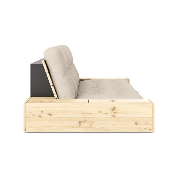 Sulankstoma sofa smėlio spalvos 244 cm Base – Karup Design-image-3