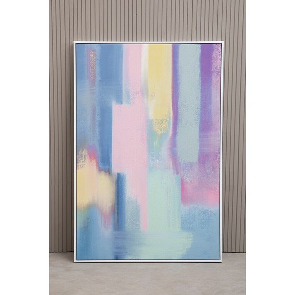 Paveikslas su rėmeliu/tapyba ant drobės 83x123 cm Astratto – Premier Housewares-image-1